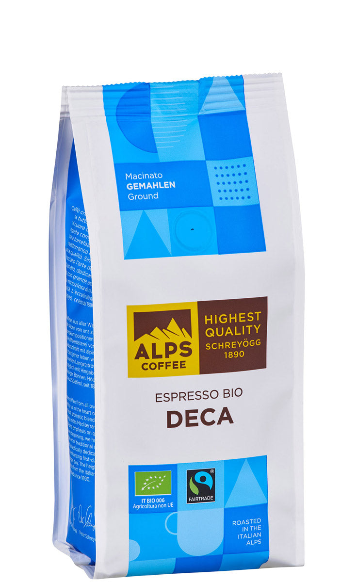 Alps Coffee Caffè Espresso Bio Decaffeinato
