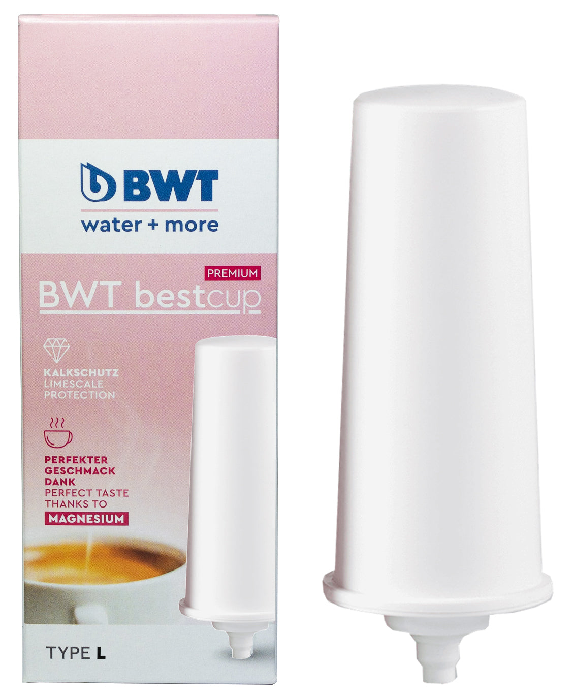 BWT Bestcup Premium - Filtro per Acqua Type L