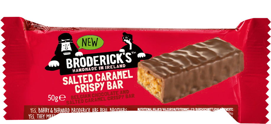 Broderick's - Barretta croccante al caramello salato