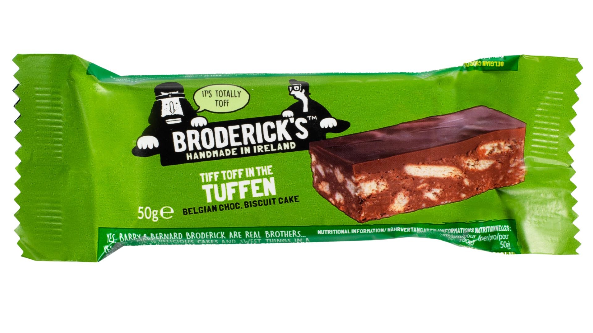 Broderick's - Fetta di Tiffin con cioccolato belga