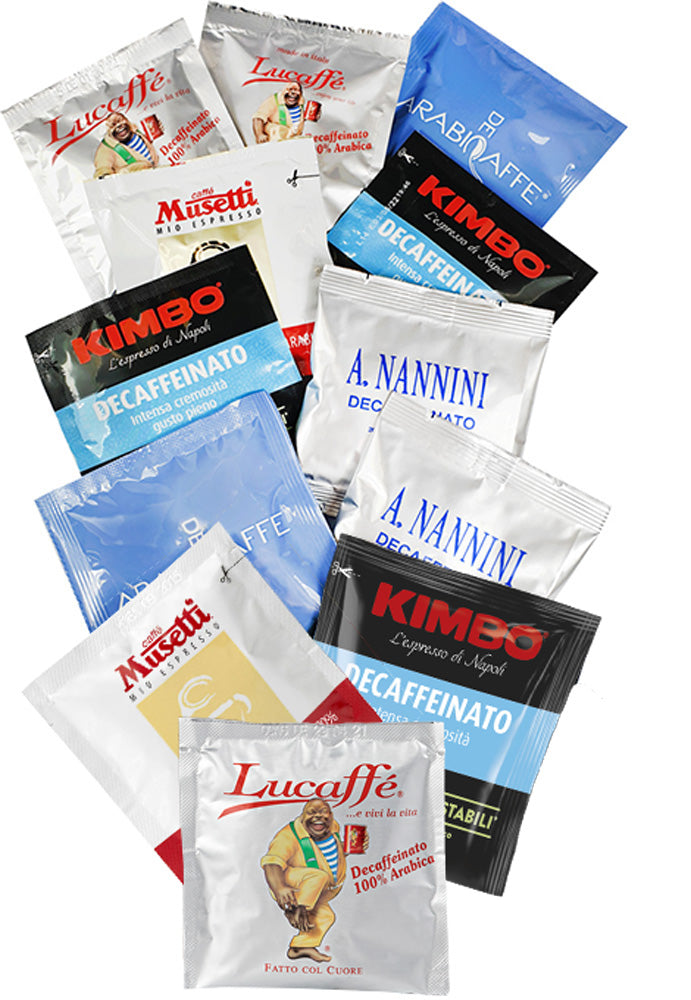 Set campione cialde ESE per espresso decaffeinato
