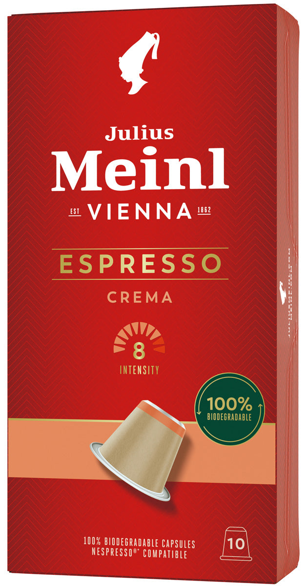 Julius Meinl Espresso Crema 10 Capsule Compatibili Nespresso®*