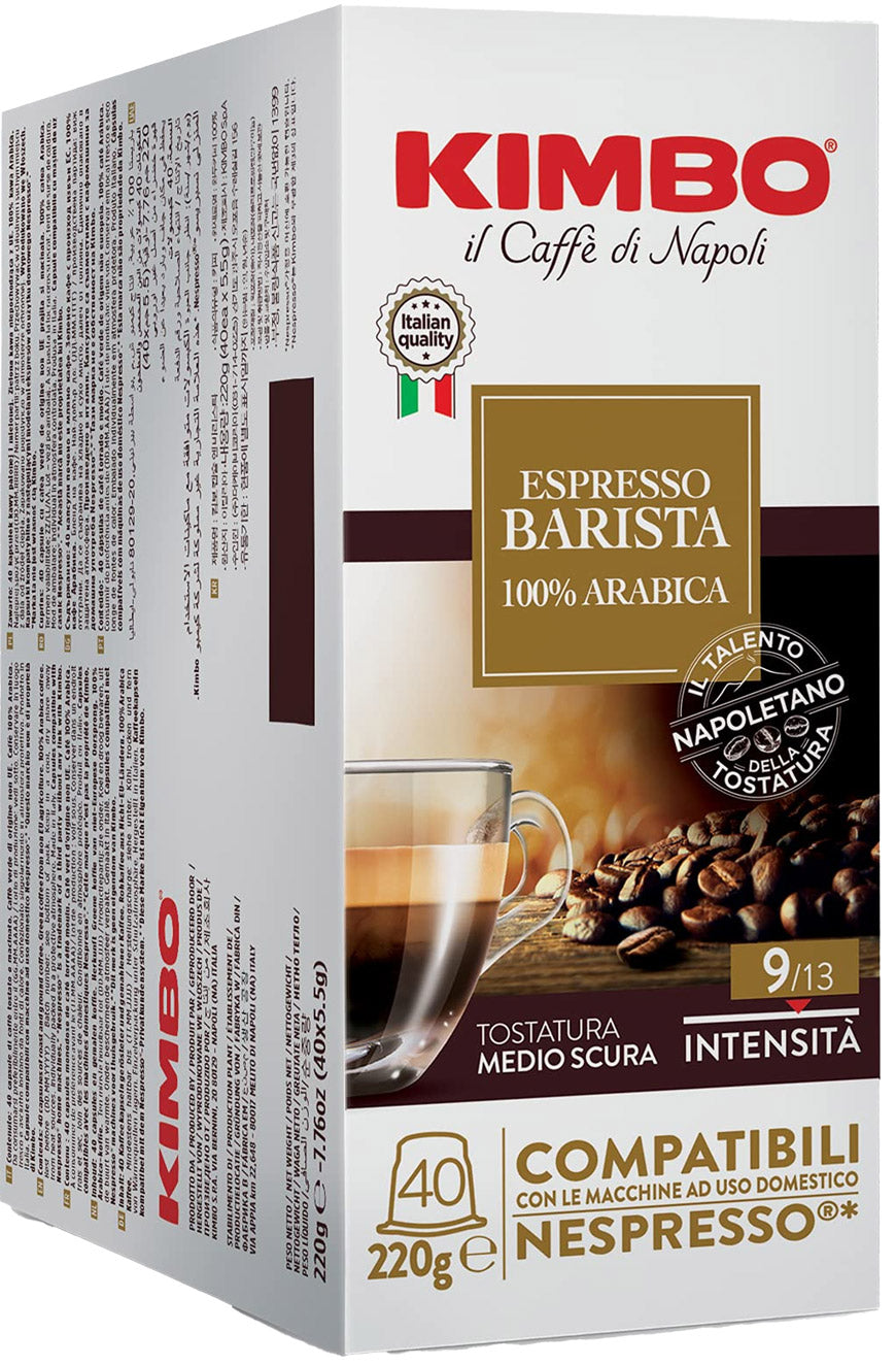 Capsule compatibili Kimbo Barista Nespresso®*