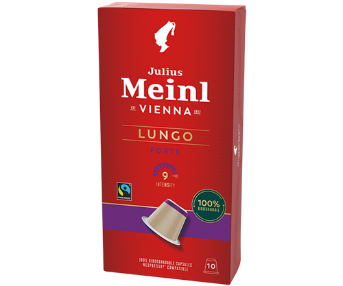 Julius Meinl Capsule compatibili Fairtrade Nespresso®* Lungo