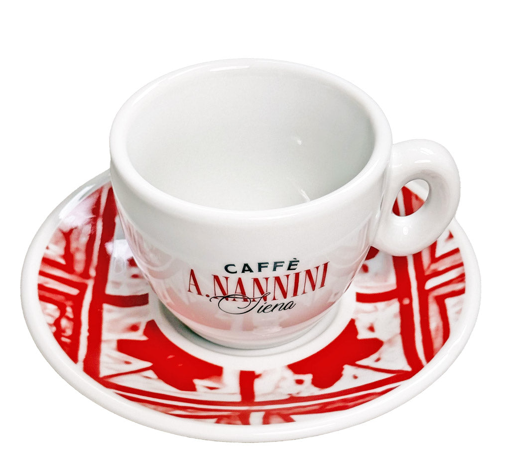 Nannini Tazza Cappuccino Rossa