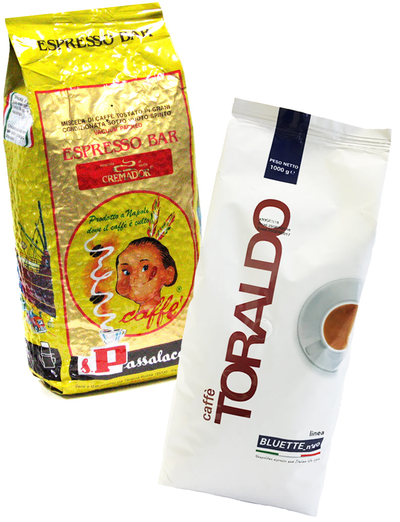 Set degustazione Napoli - caffè espresso del sud Italia