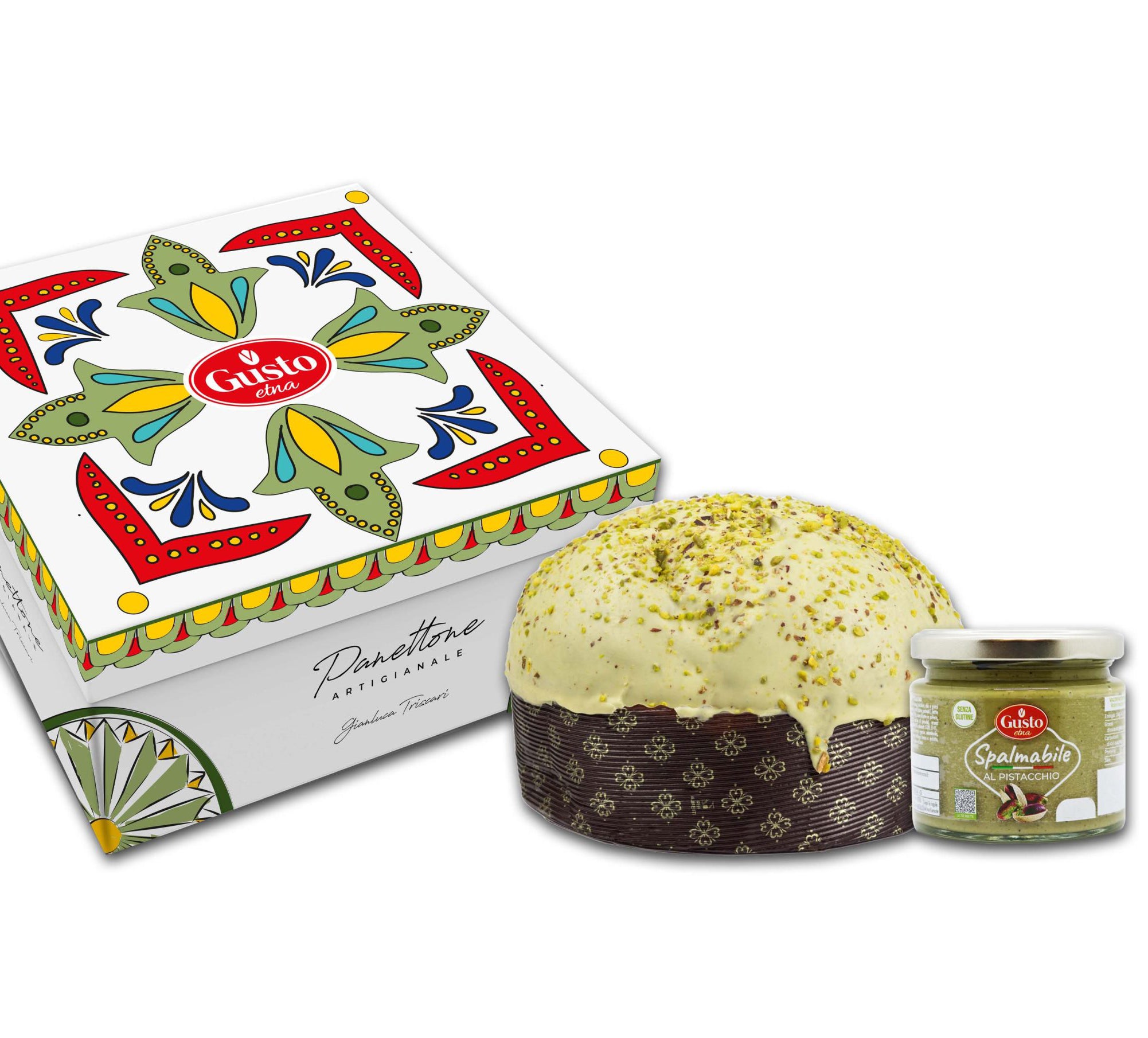 Gusto Etna Panettone Pistazie