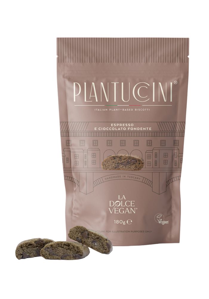 Plantuccini Cantucci Espresso e Cioccolato Fondente