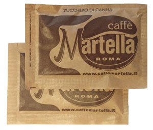 Martella Caffè, Zucchero di canna, 180 bustine