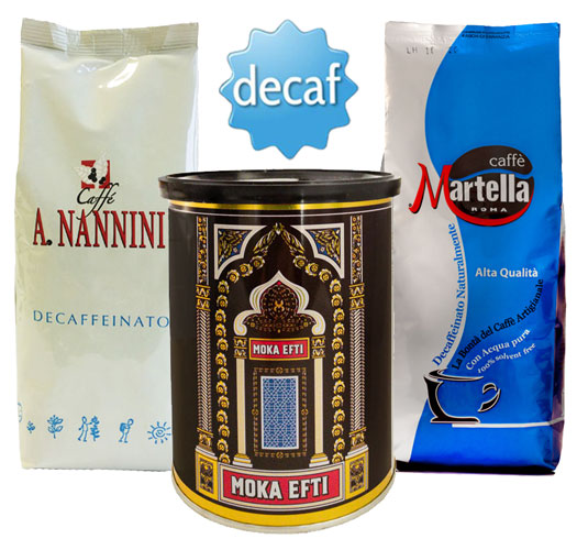 Set da Assaggio Decaffeinato in grani