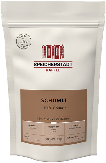 Speicherstadt Kaffee Schümli Café Crème